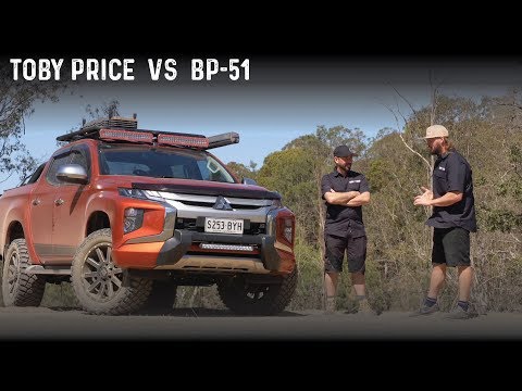 Toby Price's Triton Old Man Emu BP-51 test run