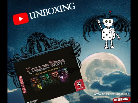 Spielgetuschel Unboxing#5 - Brettspiel - Cthulhu Wars