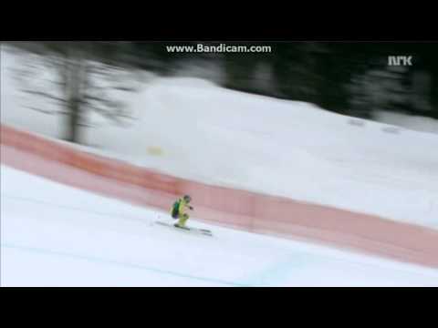 Axel Lund Svindal's FALL in Schladming
