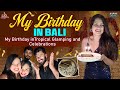 MY BIRTHDAY IN TROPICAL GLAMPING BALI || Mee Madhumitha || Kashif Kreations