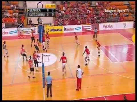VOLEIBOL Benfica vs. Castêlo [Supertaça 2014 pequeno resumo]