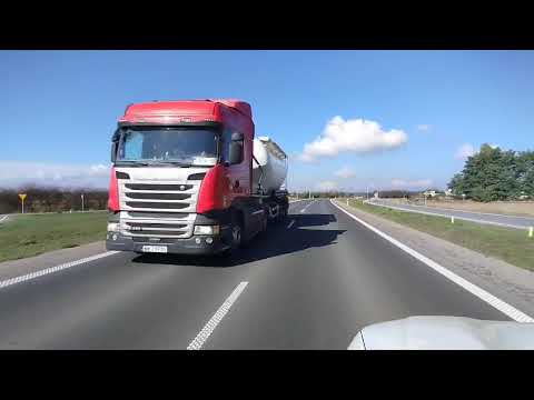 Przejazd Trasy Głównej od km 6+000 do km 5+500