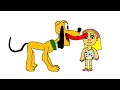 My Picture Of Mickey S Dog Pluto Licking Caitlin From Beach Party At Walt Disney World