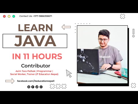 Java Complete Tutorial In Nepali Language | Java  Beginners Course in Nepali | Java Training Nepal