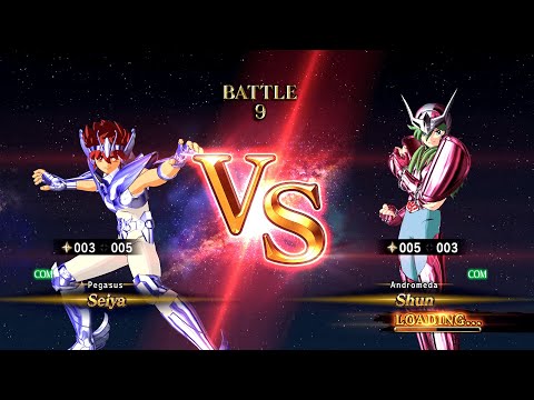 Pegasus Seiya Vs Andromeda Shun : Saint Seiya Soldiers' Soul (Hardest Ai)