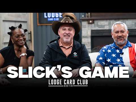 Slick's Game With The Locals At The Lodge! $1/2 Poker Action!