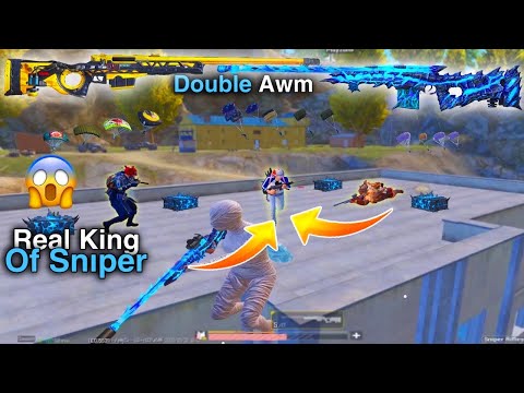SUPER SNIPER TRAINING 🥵 DOUBLE AWM CHALLENGE🔥 Pubg Mobile