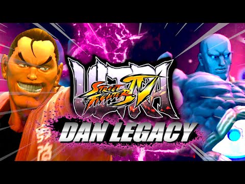 The LAMEST BOSS in Street Fighter HISTORY! : DAN LEGACY (Pt. 12) - Ultra Street Fighter IV