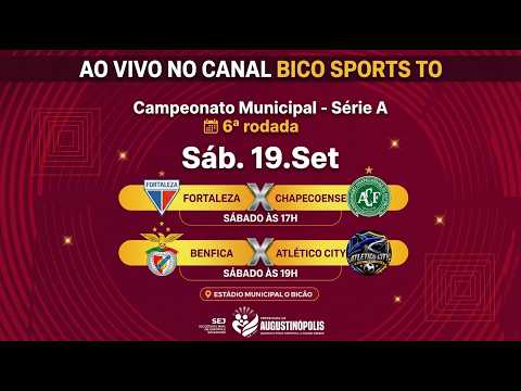 6ª RODADA - SÉRIE A 2026 - AUGUSTINÓPOLIS/TO - 19/09/26