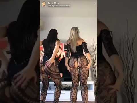 Paola and neiva twerking