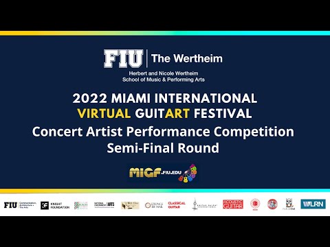 2022 MIGF Concert Artist Performance Competition Semi-Final Round