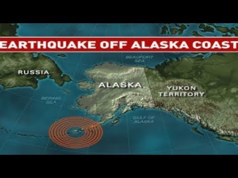 BREAKING Alaska 7.9 earthquake Evacuations Tsunami Warning Lifted Ring of FIRE January 23 2018 News Video