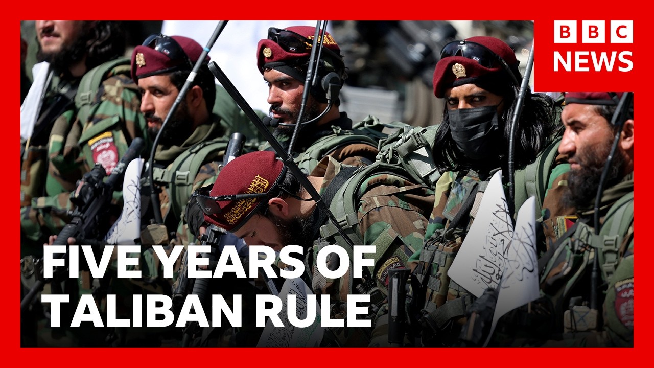 Video: Taliban marks fifth anniversary of 2021 Kabul takeover amid women's restrictions and mass returns
