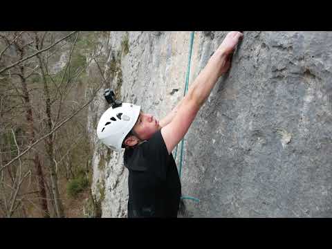 Das erste mal 7a am Fels - Vaferdeau Jura #4k