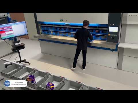 Automated Order Picking System Kardex Remstar Carousel