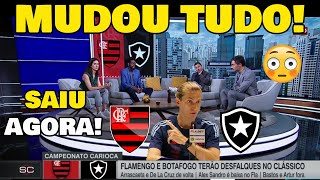 FILIPE LUÍS MUDOU TUDO! "SAIU AGORA" PROVÁVEL ESCALAÇÃO FLAMENGO x BOTAFOGO