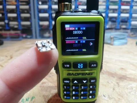 Baofeng UV-5R mini QSO fähig machen!!