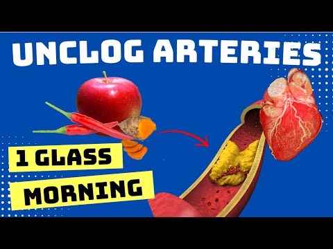 Unclog ARTERIES : 1 Glass in the Morning Will Be REWARDING