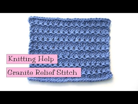 Fancy Stich Combo - Granite Relief Stitch