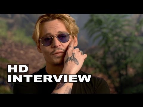 Into the Woods: Johnny Depp "Wolf" Behind the Scenes Movie Interview | ScreenSlam