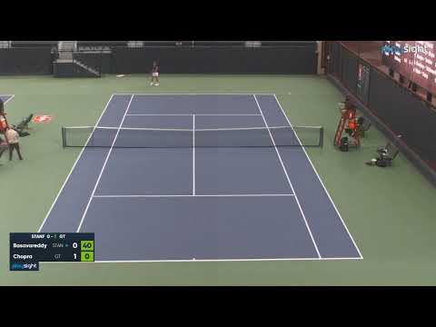 Keshav Chopra v Nishesh Basavareddy - STAN v GT - 29.01.12 (1°part)