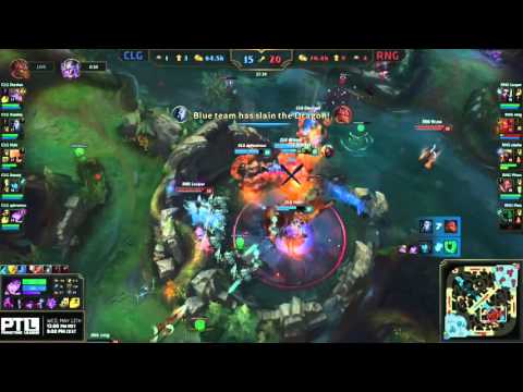 Mid-Season Invitational - CLG Vs. RNG - Xmithie Dragon Steal