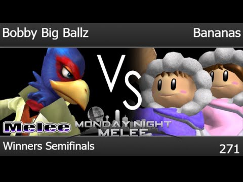 MNM 271 - EMG | Bobby Big Ballz (Falco) vs BBC | Bananas (ICs) Winners Semifinals - Melee