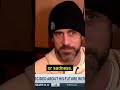Aaron Rodgers UNDECIDED about future ? #shorts
