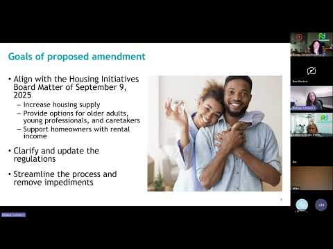 Zoning Ordinance Amendment for Accessory Living Units