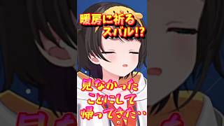 【ホロライブ切り抜き】暖房に祈るスバル!?部屋びしょ濡れ「とりあえず見なかったことにした」【ホロライブ/大空スバル】