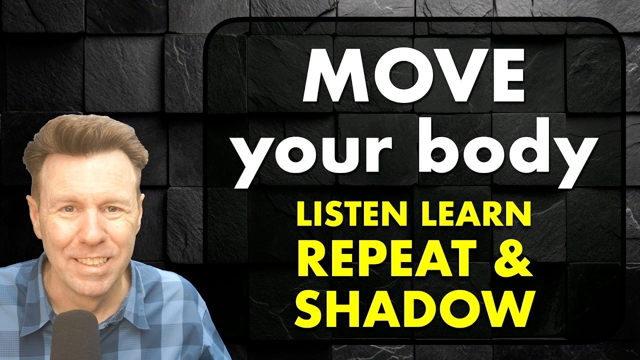 Listen, Learn, Repeat, Speak, and Shadow me English Speaking Practice: SHADOWING