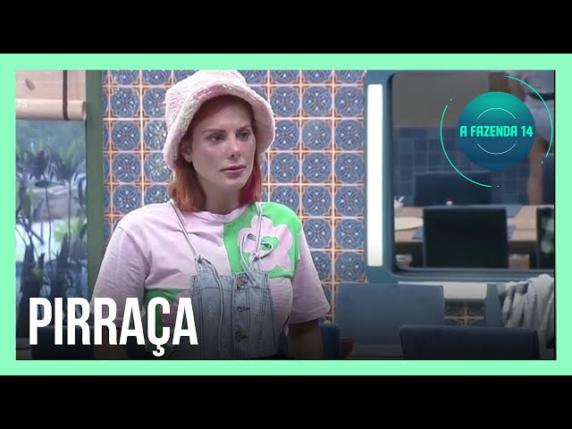 Deborah confessa que pegou as latas de leite condensado de pirraça | A Fazenda 14