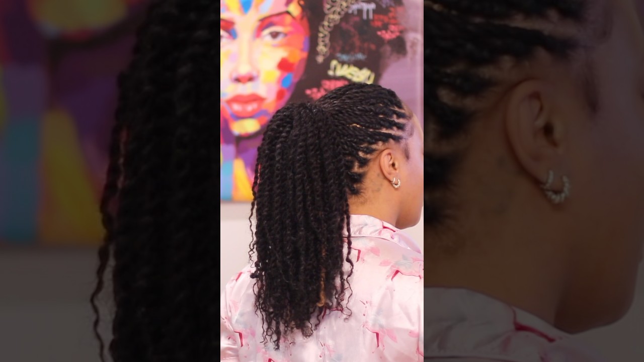 Mini twists changed everything for my hair! #hairstyles #healthy