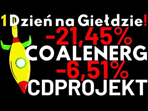 Czerwień zalała GPW CDPROJEKT przesuwa premiery! JSW KGHM BOGDANKA spadki pod naciskiem podaży