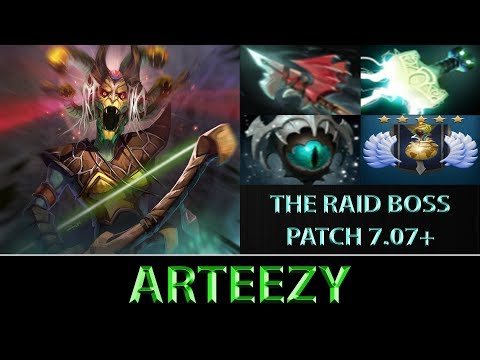 Arteezy [Medusa] The Raid Boss Build ► Dota 2 7.07+
