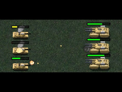 C&C Remastered - Medium VS Mammoth Tanks