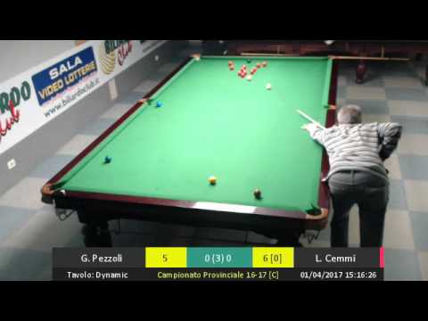 Provinciale FIBiS Brescia Cat. C - Pezzoli vs Cemmi - 2017/04