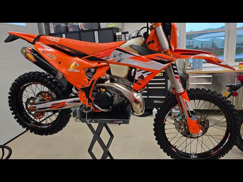 2024 KTM 300 XC-W Upgrades / Mods to maximize usability and performance for trails.