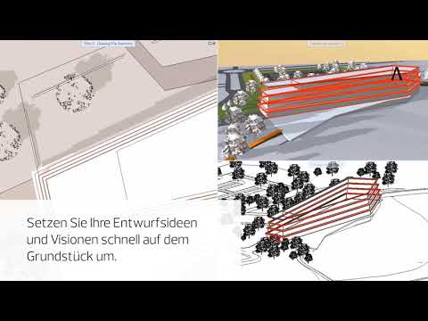 Allplan Architektur Workflows - Verwandeln Sie Ihren Entwurf in ein Volumenmodell