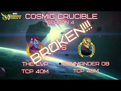 Broken Season 4 Start We Need Playoffs Cosmic Crucible Gameplay Marvel Strike Force MSF