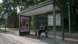 Bus Stops with Green Roofs in Utrecht