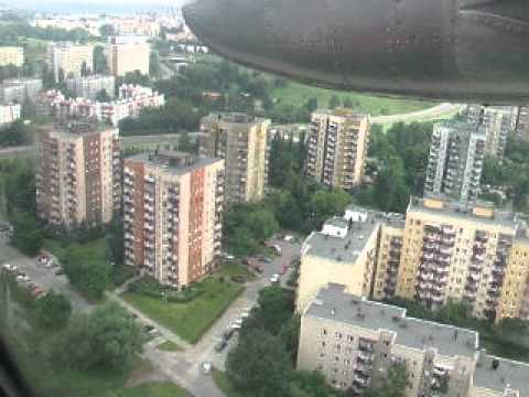 Lądowanie na VII MPL (Kraków-Czyżyny) samolotem M28 Skytruck SP-DDA