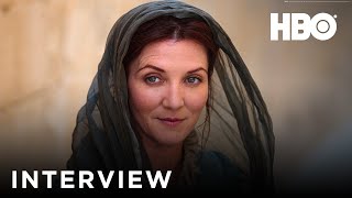 Game Of Thrones - Interview with Michelle Fairley (Catelyn Stark) - Official HBO UK video