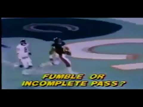IBM Presents You Make The Call 1989  Giants @ Bears
