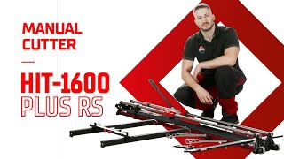 Presenting the HIT 1600 PLUS RS, The Multi-Use Professional Manual Cutter from RUBI Tools