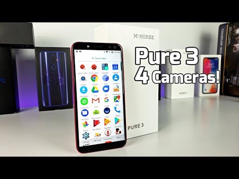 M-Horse Pure 3 - [$149] Helio P23 - 4GB/64GB - 18:9 - 4 Cameras?