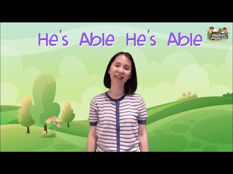 He's Able He's Able | Action Song | Christian Children Song