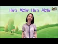 He S Able He S Able Action Song Christian Children Song