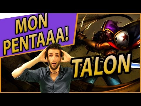 Skyyart TALON Mid ♦ MON PENTAKILL REVIENNNS NOO! Opération RageQuit !