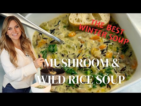 Wild Rice & Mushroom Soup